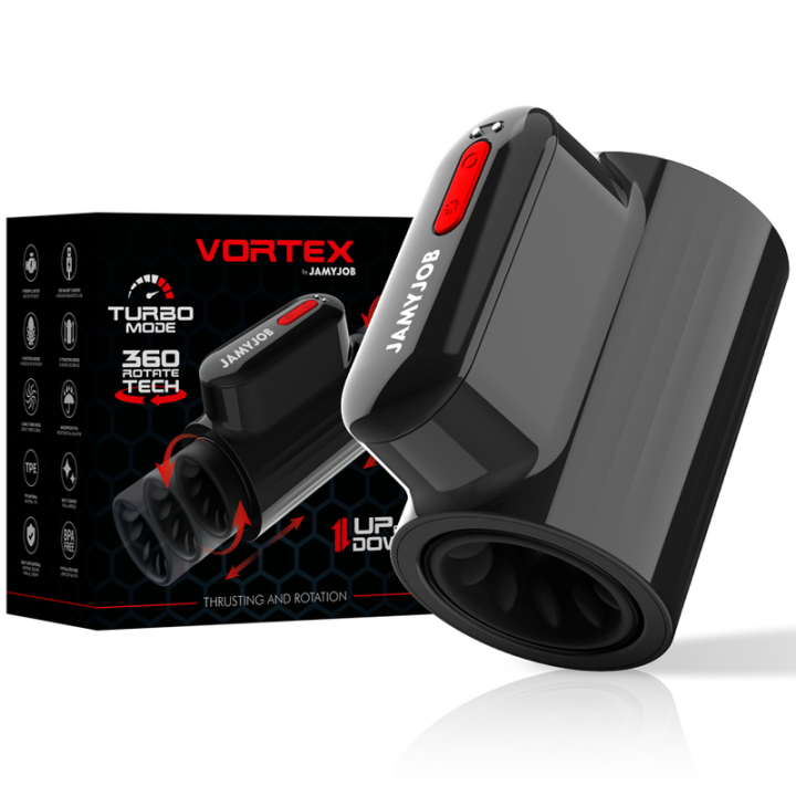 Jamyjob - Vortex Thrusting e 360 Rotate Tech Turbo Mode Masturbator