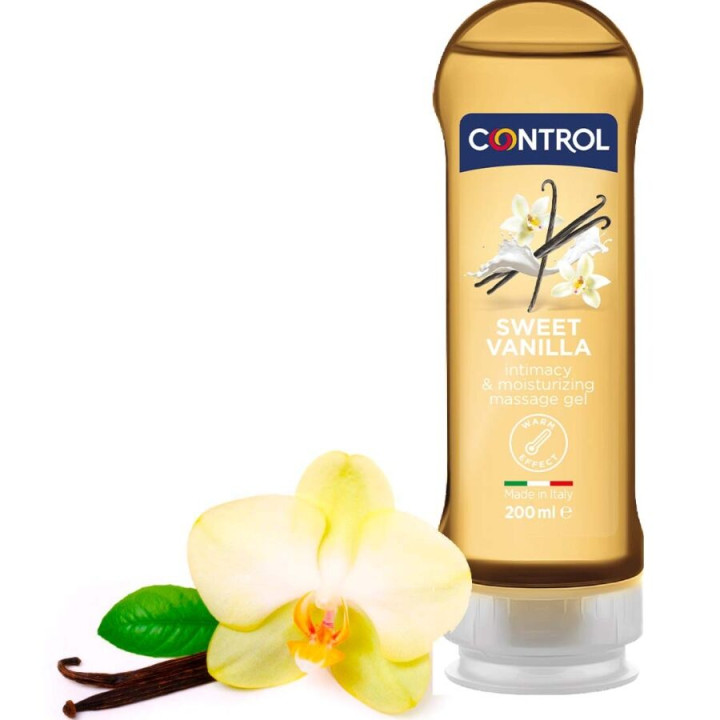 Control - 2 en 1 Masaz i Przyjemnosc Madagaskar Slodycz 200 ml