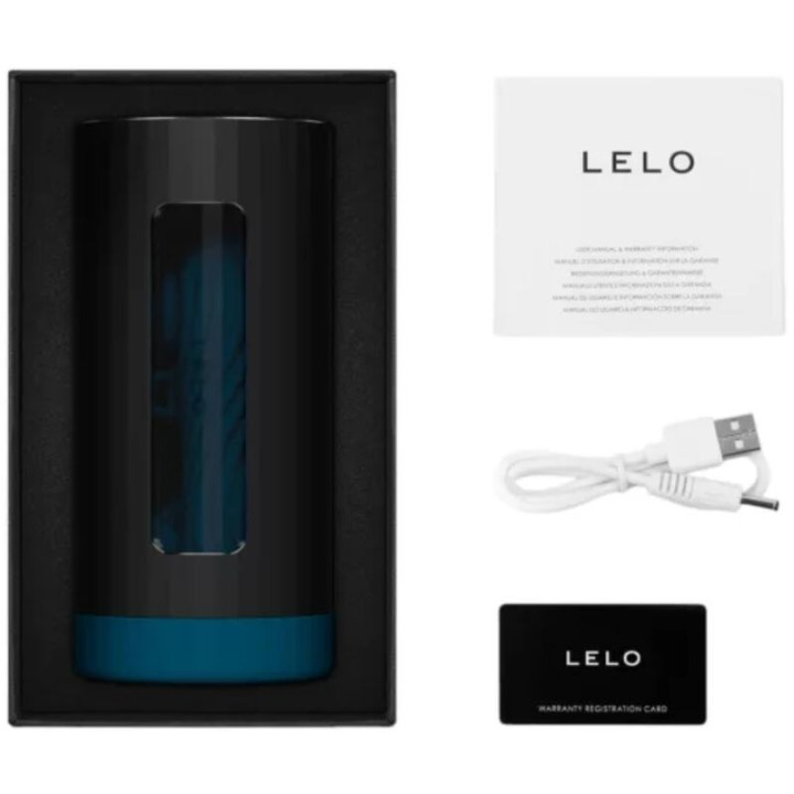 Lelo - F1s v3 Männlicher Masturbator, Blaugrün, xl