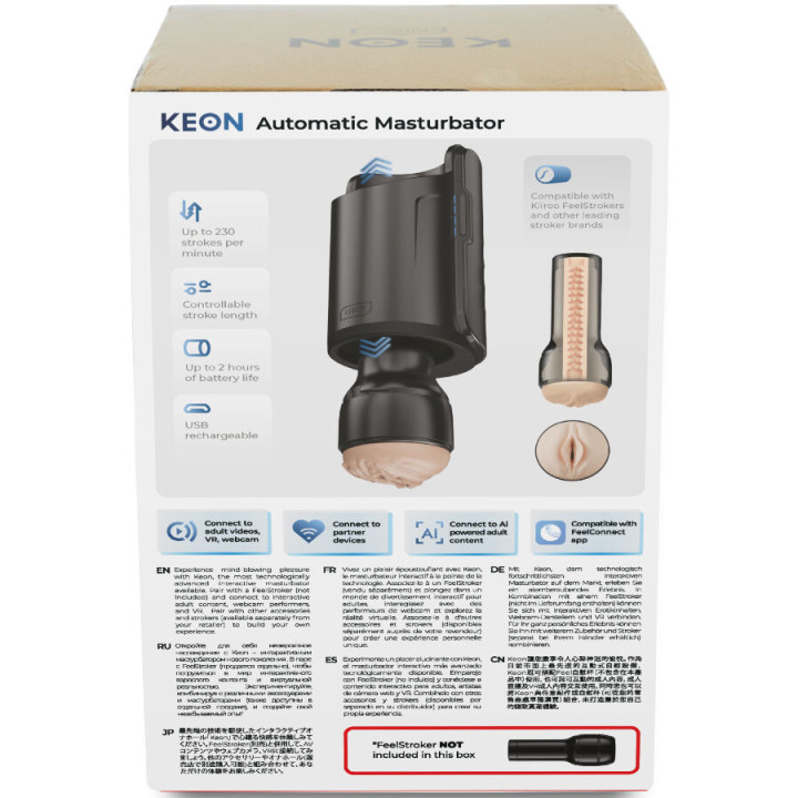 Kiiroo - Keon Wifi Automatic Masturbator