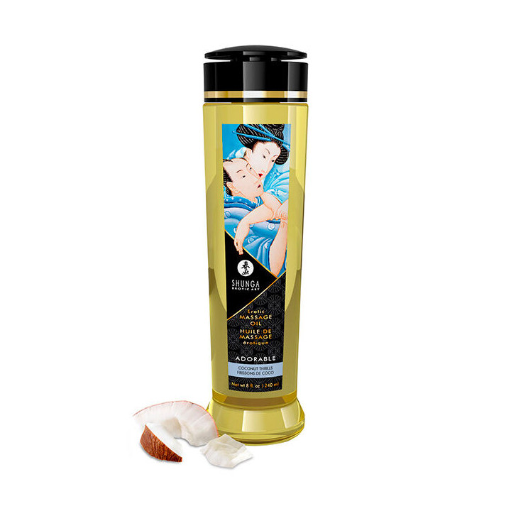 Shunga - Adorabile Olio da Massaggio Erotico 240 ml