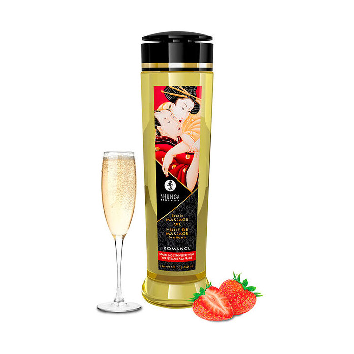 Shunga - Erotyczny Olejek do Masazu Romance 240 ml