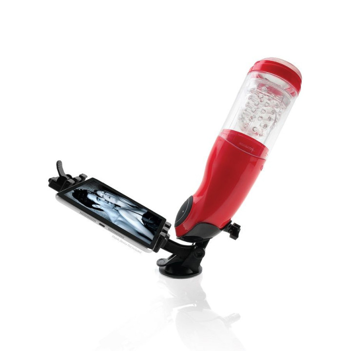 Extreme Toyz - Pdx Mega Bator Usb Male Masturbator Mouth Red