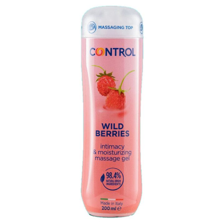Control - Gel da Massaggio 3 in 1 Frutti di Bosco 200 ml