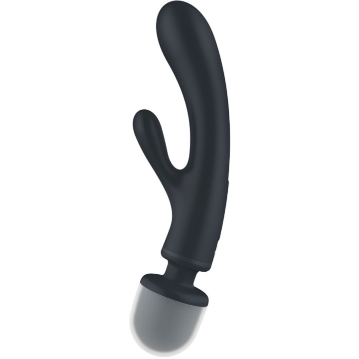 Satisfyer - Triple Lover Rabbit Vibrator Massager Grau