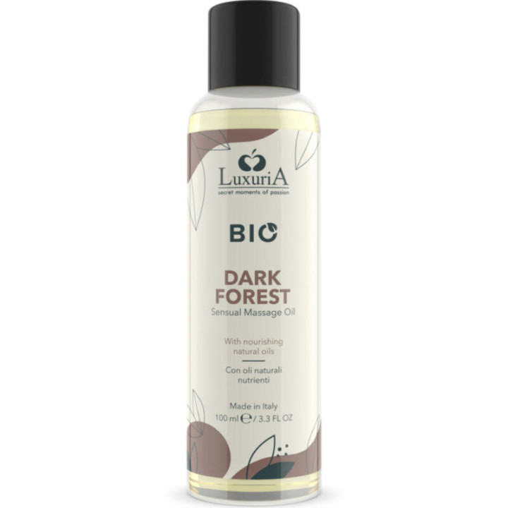 Intimateline Luxuria - Olio da Massaggio Bio Foresta Oscura 100 ml