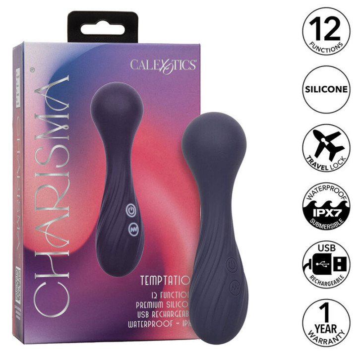 Calexotics - Charisma Temptation Massager 12 Funktionen Lila