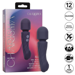 Calexotics - Charisma Allure Massager Dual Motors 12 Functions 17.25 cm x 4.5 cm Purple