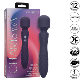 Calexotics - Charisma Mystique Massager Dual Motors 12 Funções 20,5 cm x 4,5 cm Roxo
