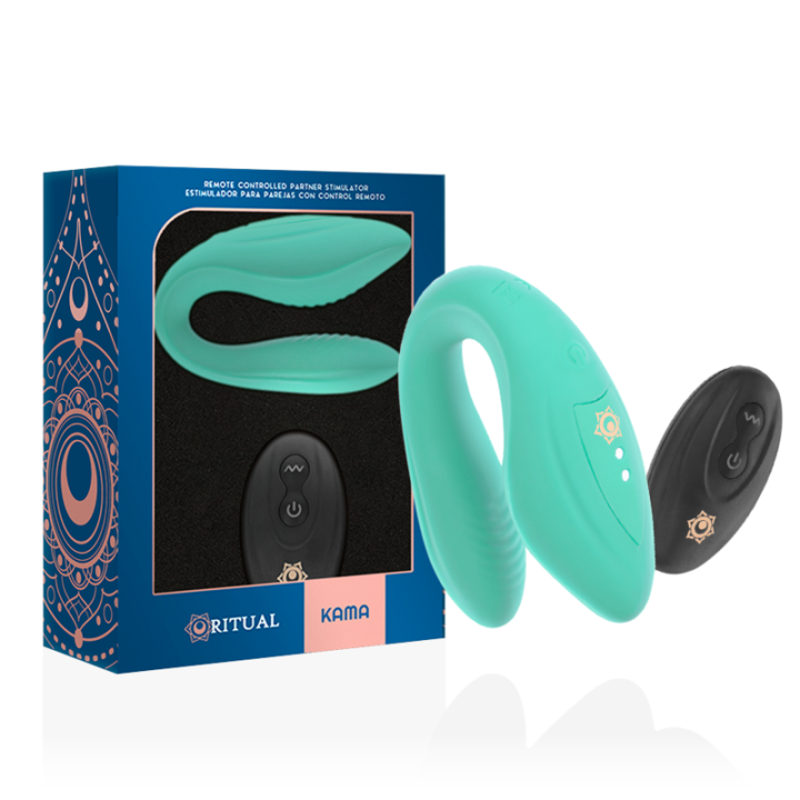 Rithual - Télécommande Kama Pour Couples Aqua