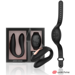 Anne's Desire - Dual Pleasure Tecnolog a Watchme Black