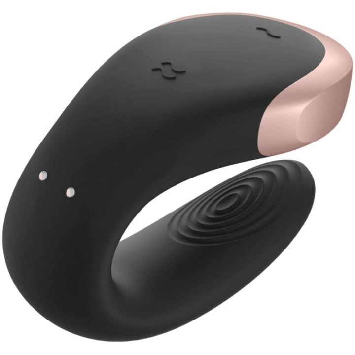 Satisfyer - Double Love Luxury Partner Vibrator Schwarz