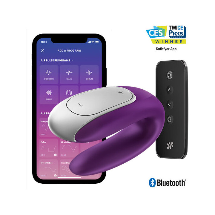 Satisfyer - Double Fun Partner Vibrator Lila