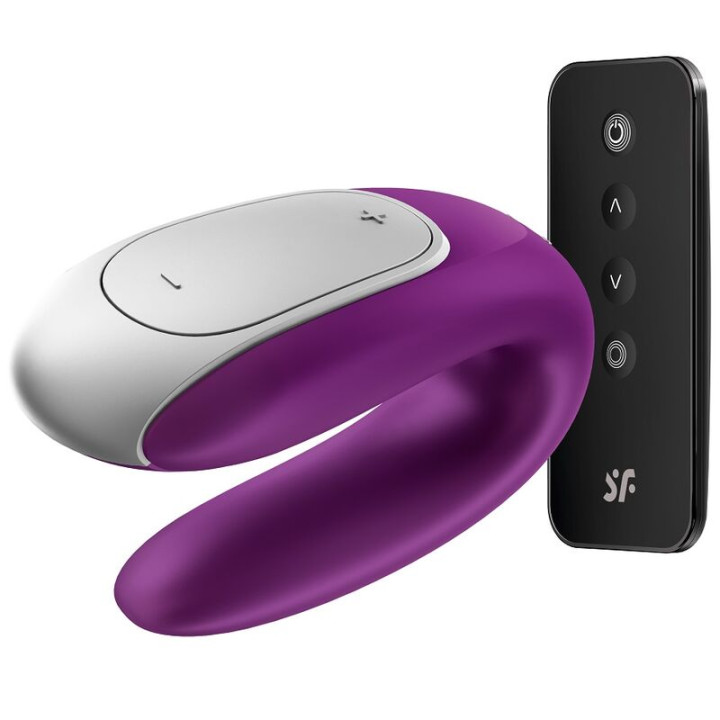 Satisfyer - Double Fun Partner Vibrator Lila