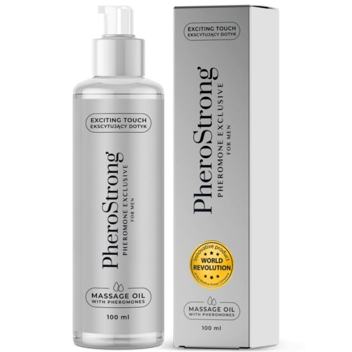 Pherostrong - Olio da Massaggio Esclusivo Per Uomini 100 ml