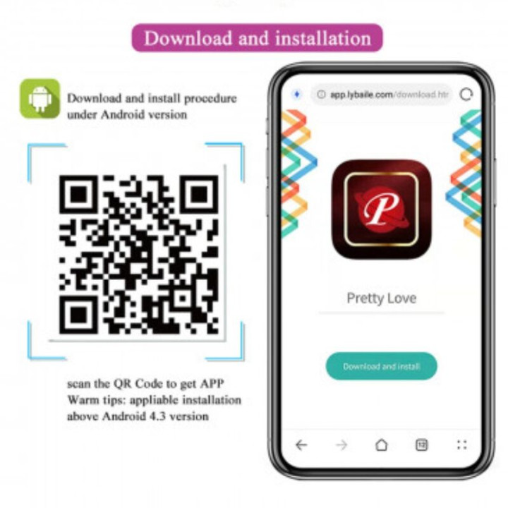 Pretty Love - Application Gratuite Catalina Massager Lilas