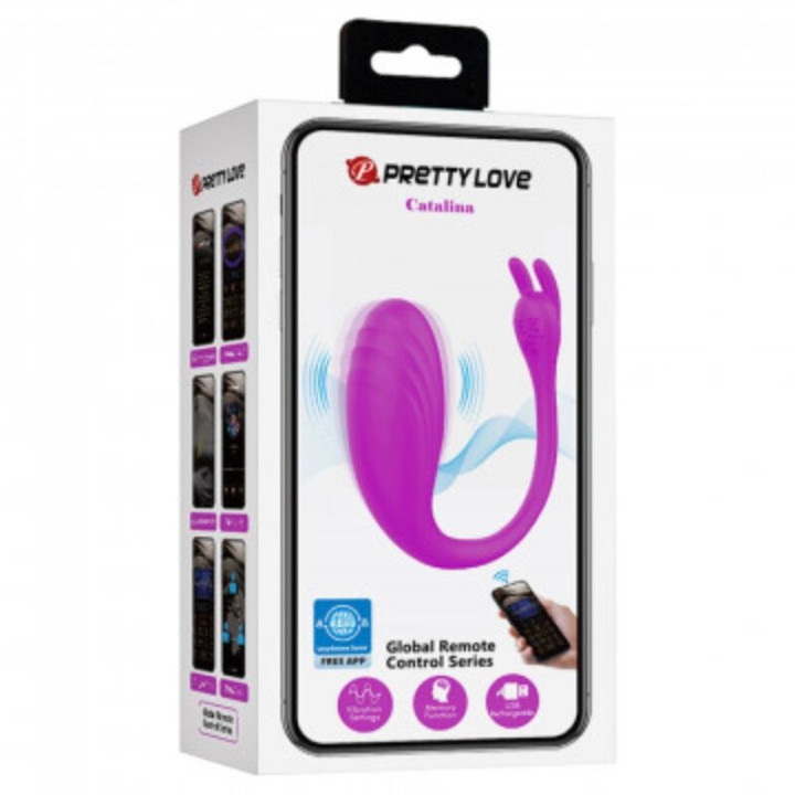 Pretty Love - Catalina Masajeador Free App Lila