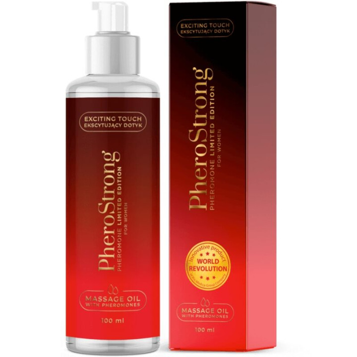 Pherostrong - Olio da Massaggio Edizione Limitata Per Donne 100 ml