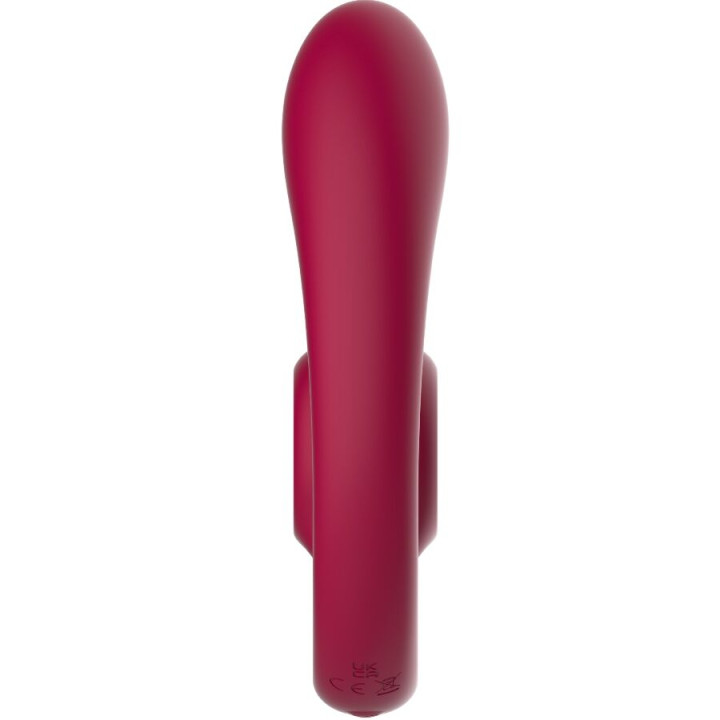 Snail Vibe - Gizi Duo Couples Stimulator Remote Control Burgundy