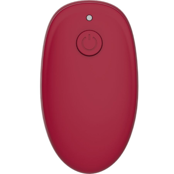 Snail Vibe - Gizi Duo Stimulateur Pour Couples Télécommande Bourgogne