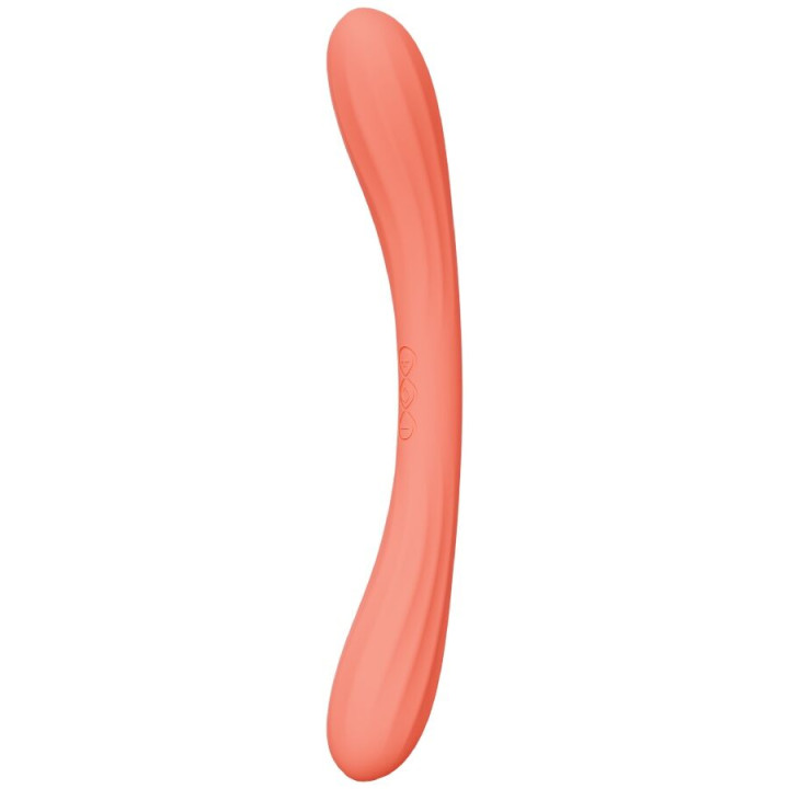 Lelo - Boomerang Double Ended Vibrator Coral Red