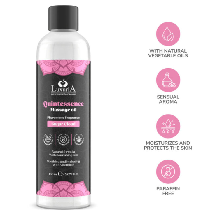 Intimateline Luxuria - Massage Oil Sugar Cloud 150 ml
