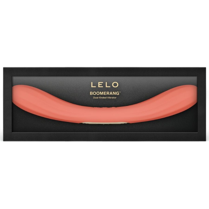 Lelo - Boomerang Vibrateur Double Extension Rouge Corail