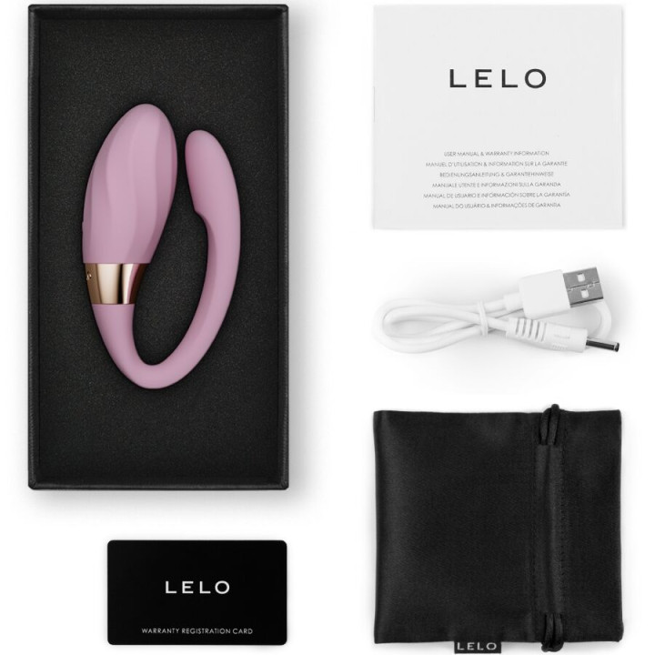 Lelo - Tiani Twist Paarvibrator Zartrosa