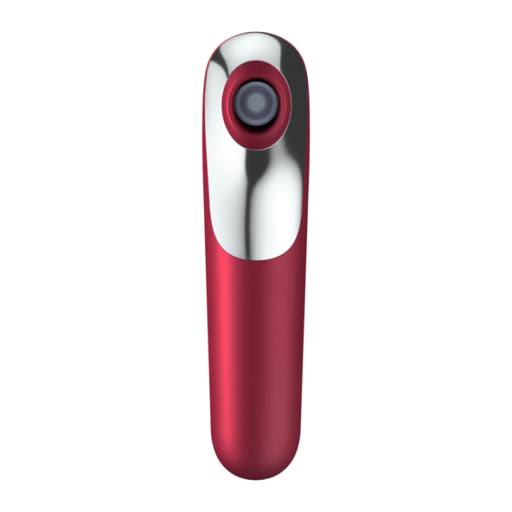 Satisfyer - Vibratore e Ventosa Dual Love Con Aria Pulsata Rosso