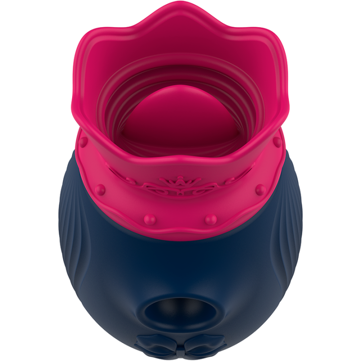 Intense - Stimulateur de Clitoris 10 Modes d'Aspiration et de Léchage - Bleu