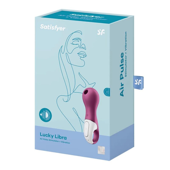 Satisfyer - Estimulador e Vibrador Lucky Libra