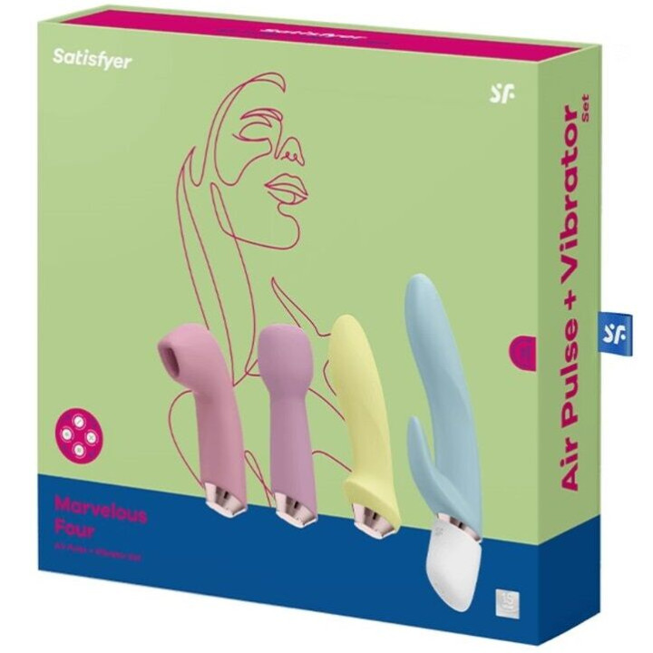 Satisfyer - Marvelous Four Set Vibratore e Impulso