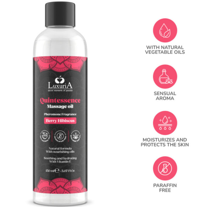 Intimateline Luxuria - Óleo de Massagem Berry 150 ml