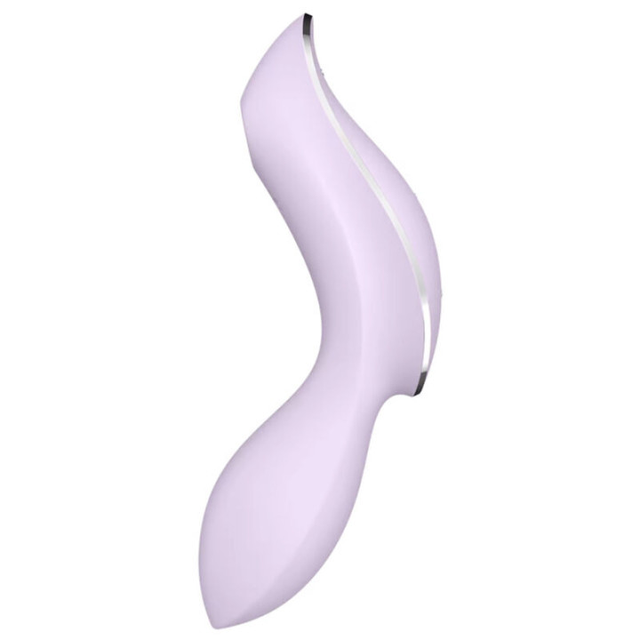 Satisfyer - Vibrateur Curvy Trinity 2 Air Pulse Violette