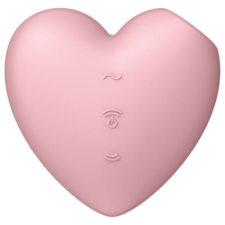 Satisfyer - Cutie Heart Stimolatore e Vibratore Air Pulse Rosa
