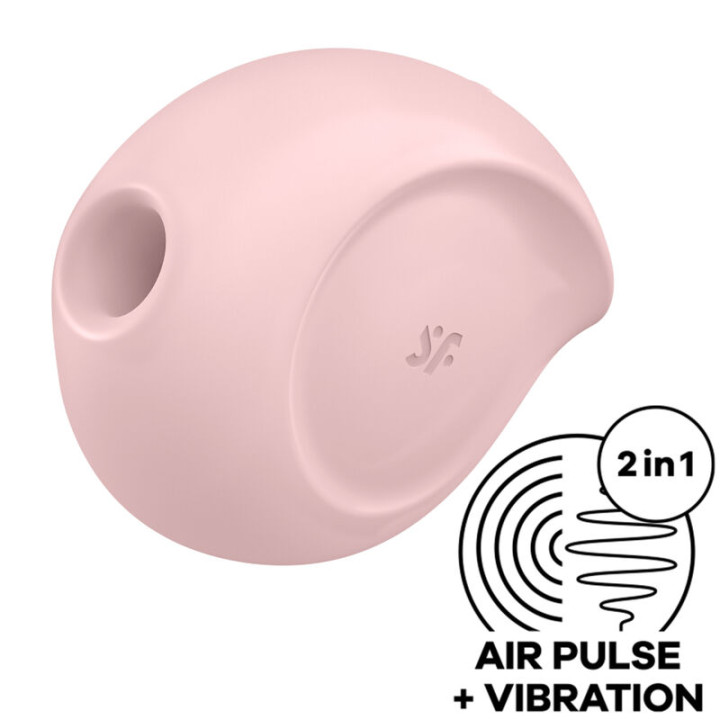 Satisfyer - Sugar Rush Air Pulse Stimulator & Vibrator Rosa