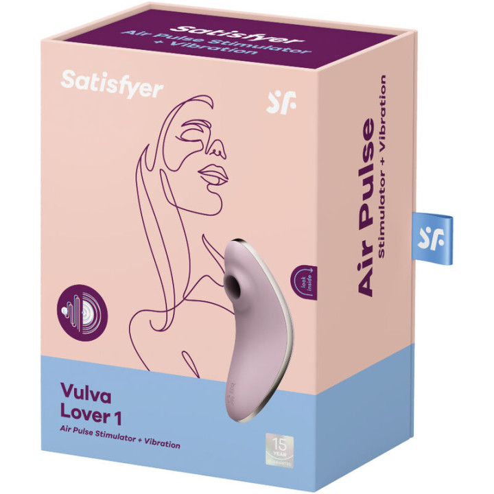 Satisfyer - Vulva Lover 1 Luftpulsstimulator & Vibrator Violett
