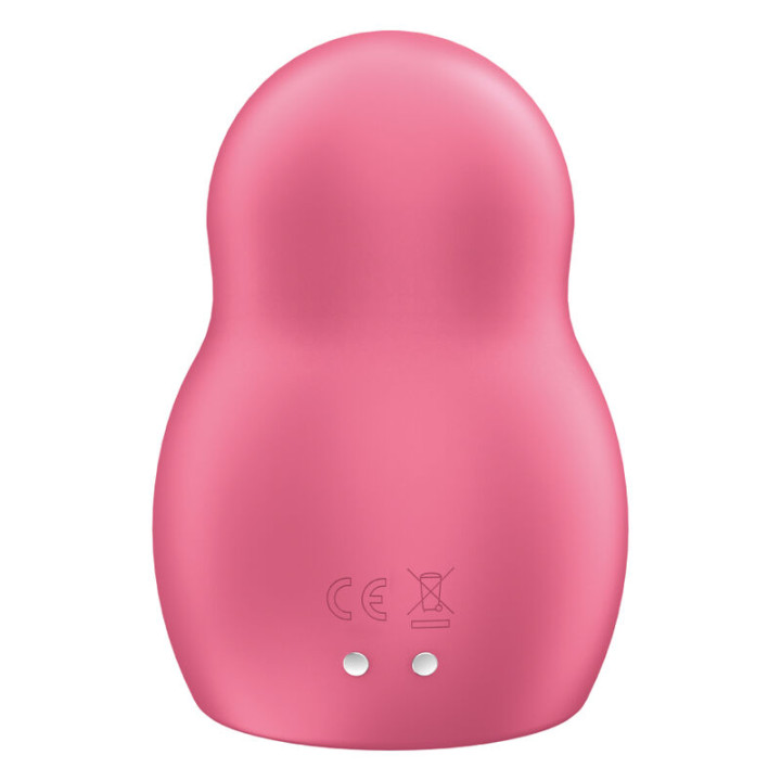 Satisfyer - Pro to go 1 Double Air Pulse Stimulator & Vibrator Red