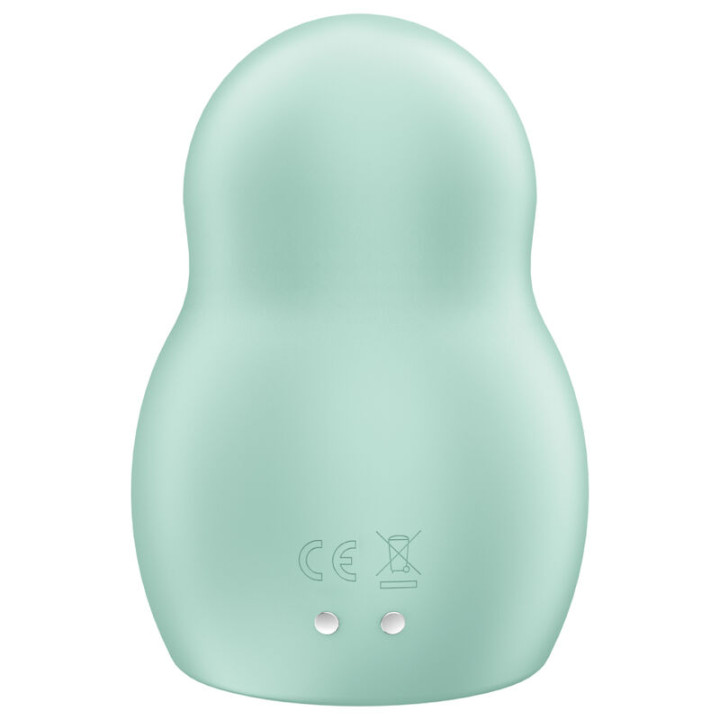 Satisfyer - Pro to go 1 Double Air Pulse Stimulator & Vibrator Green