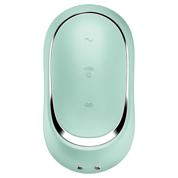 Satisfyer - Pro to go 2 Double Air Pulse Stimulator & Vibrator Green