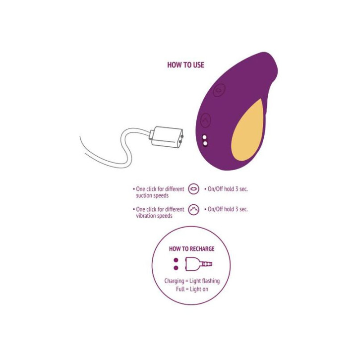 Xocoon - Stimulateur d''Amour Divine Violet