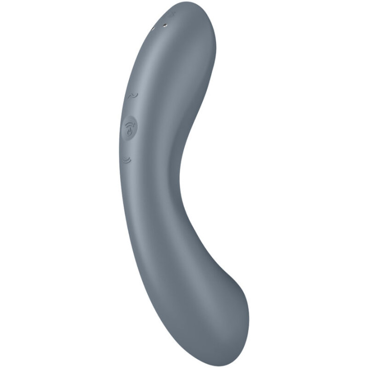 Satisfyer - Curve Trinity 1 Air Pulse Vibrazione Grigio