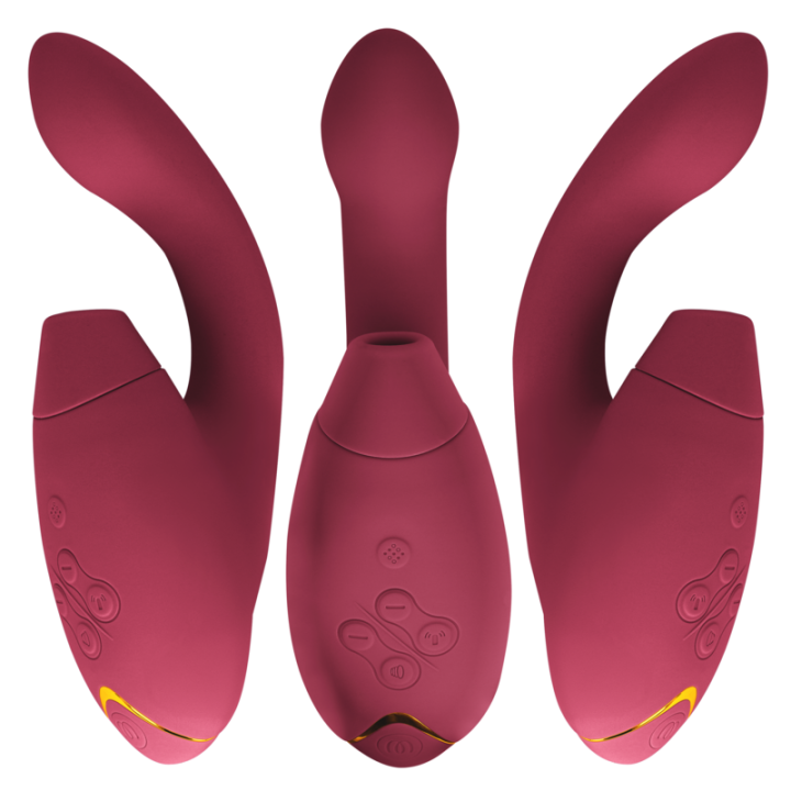 Womanizer - Duo 2 Stimulateur Bordeaux