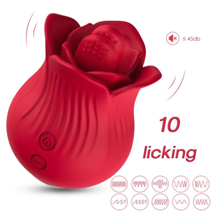 Armony - Rosa Vibrator & Stimulator Rot