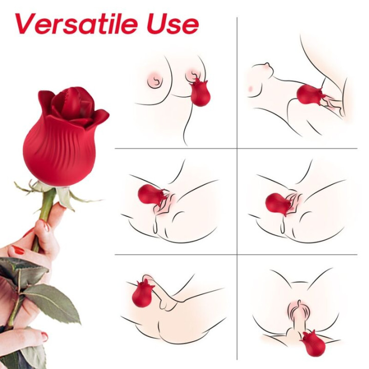 Armony - Rosa Vibrator & Stimulator Rot