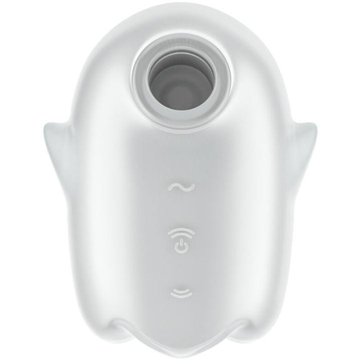 Satisfyer - Ghost Air Pulse & Vibratore Bianco