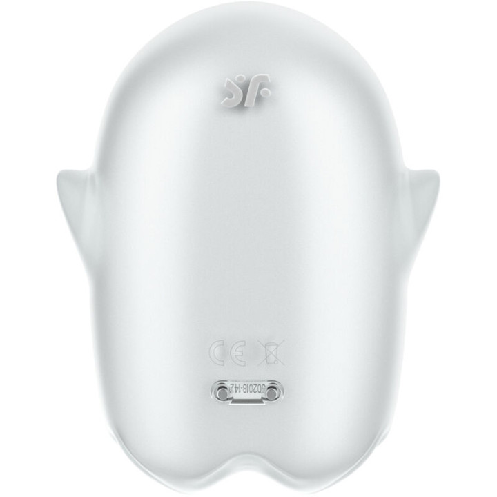 Satisfyer - Glowing Ghost Air Pulse & Vibrator Weiss