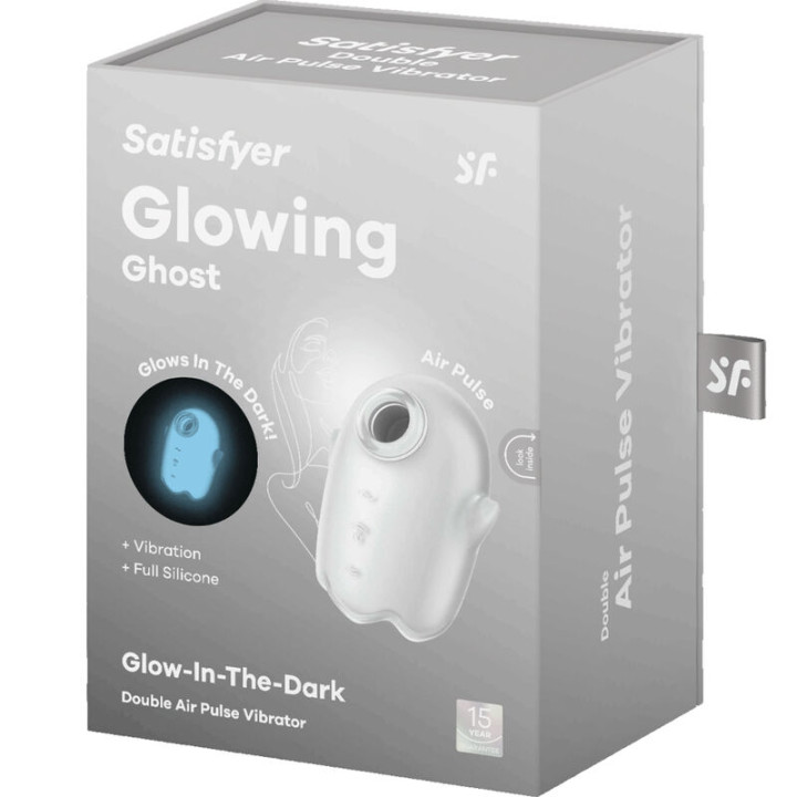 Satisfyer - Ghost Air Pulse & Vibratore Bianco