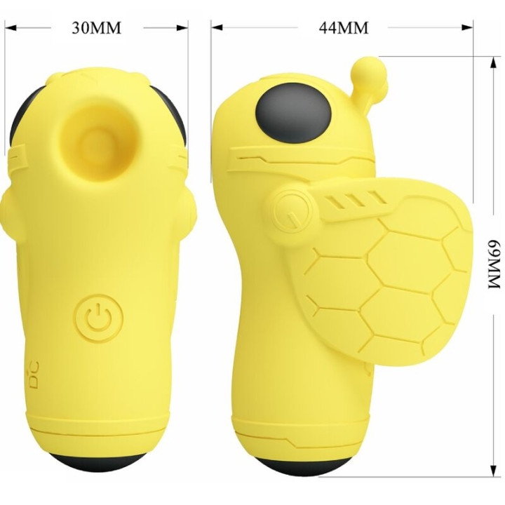 Pretty Love - Mini Giocattoli Divertenti di Magic Bee Vibratore e Ventosa