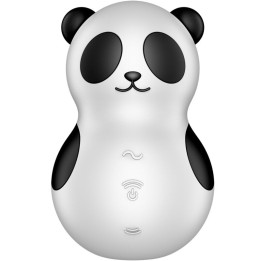 Satisfyer - Pocket Panda Stimolatore e Vibratore in Bianco e Nero